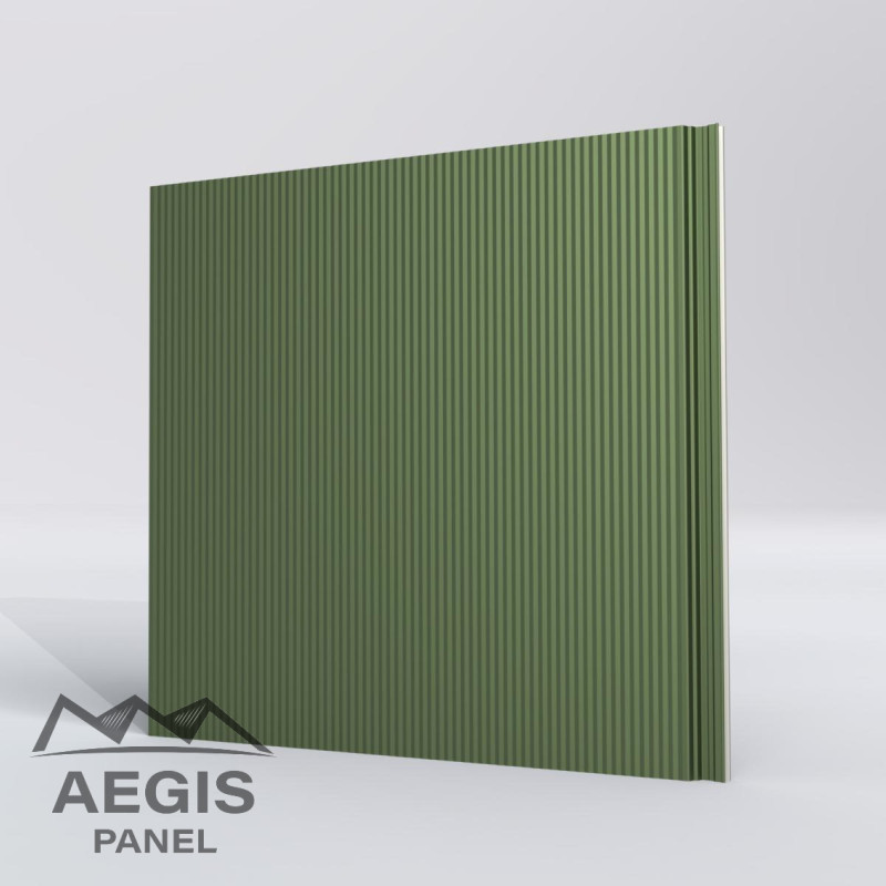 Bardage Panneau Sandwich Vulcasteel 1000FC (Micro) 1000mm 25µ