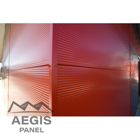 Bardage Panneau Sandwich Vulcasteel 1000FC (Micro) 1000mm 25µ