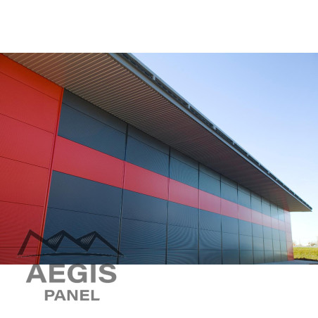 Bardage Panneau Sandwich Vulcasteel 1000FC (Micro) 1000mm 25µ