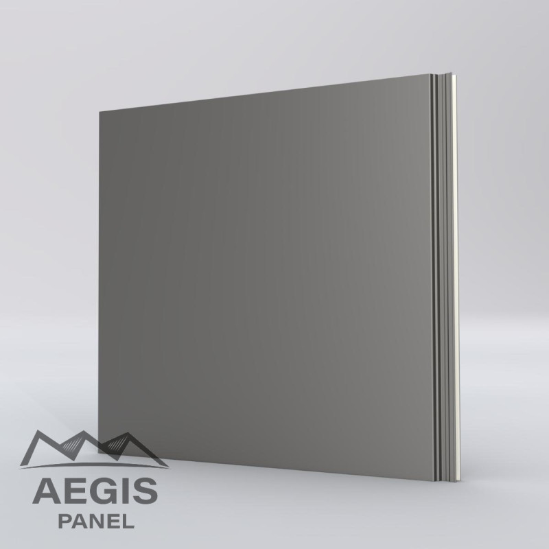 Bardage Panneau Sandwich Vulcasteel 1000FC Alpha (Lisse) 1000mm 25µ