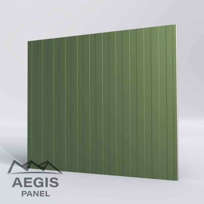 Bardage Panneau Sandwich Vulcasteel Wall Alpha (Linéaire) 1130mm 25µ