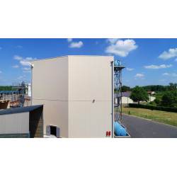 Bardage Panneau Sandwich Vulcasteel Wall Alpha (Linéaire) 1130mm 25µ