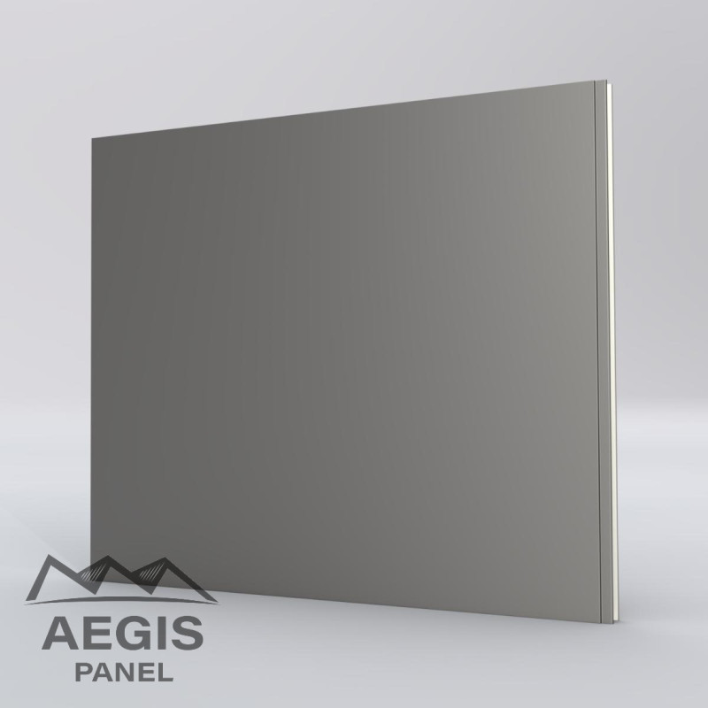 Bardage Panneau Sandwich Vulcasteel Wall Alpha (Lisse) 1130mm 25µ