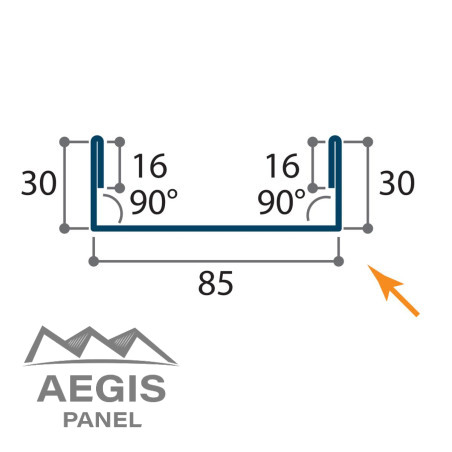 Profil U Essential 25 µ