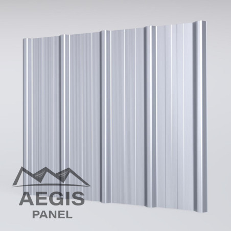 Couverture Translucide polycarbonate H ond 35mm x L 1000mm