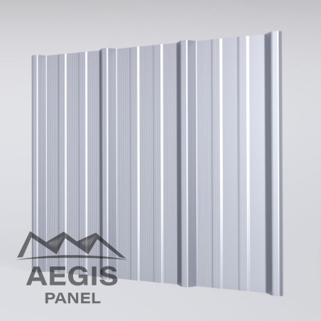 Couverture Translucide polycarbonate H ond 45mm x L 1000mm