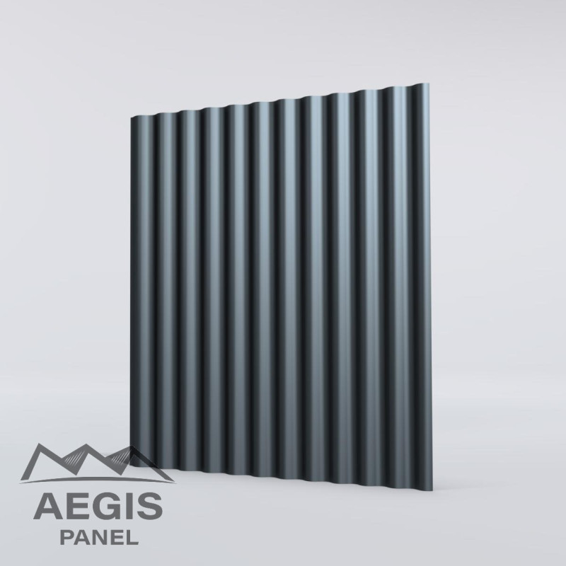 Couverture Tôle sèche ondulée Hond 18mm x L836mm 25µ