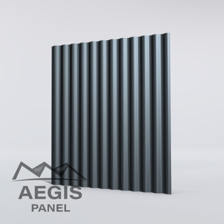 Couverture Tôle sèche ondulée Hond 18mm x L836mm 25µ