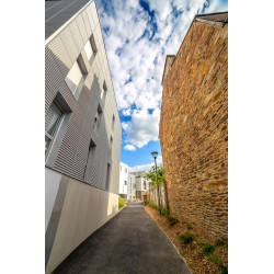 Bardage Tôle sèche ondulée H ond 18mm x L 988mm 25µ