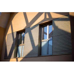 Bardage Tôle sèche ondulée H ond 18mm x L 988mm 25µ