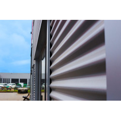 Bardage Tôle sèche ondulée H ond 18mm x L 988mm 25µ