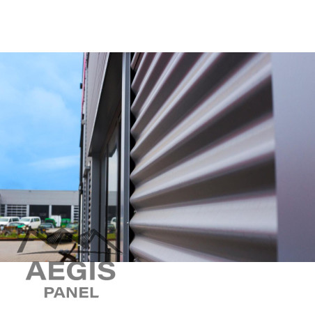 Bardage Tôle sèche ondulée H ond 18mm x L 988mm 25µ