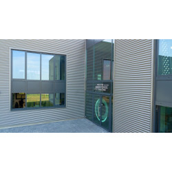 Bardage Tôle sèche ondulée H ond 18mm x L 988mm 25µ