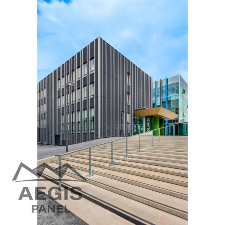 Bardage Tôle sèche ondulée H ond 18mm x L 988mm 25µ