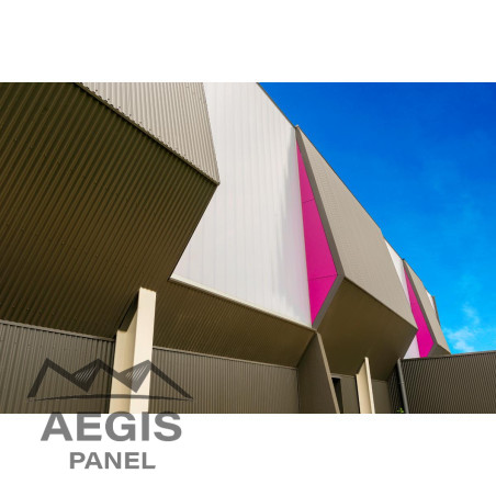 Bardage Tôle sèche ondulée H ond 18mm x L 988mm 25µ