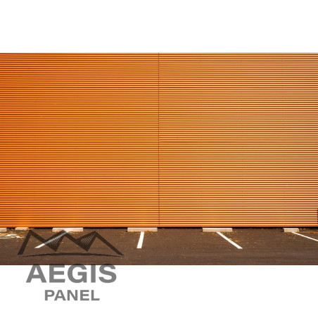 Bardage Tôle sèche ondulée H ond 18mm x L 988mm 25µ