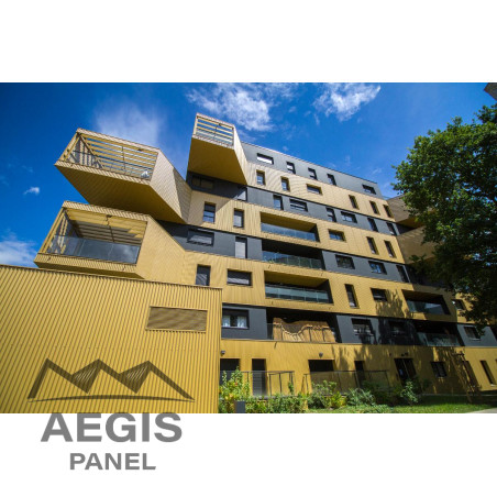 Bardage Tôle sèche ondulée H ond 18mm x L 988mm 25µ