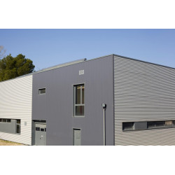 Bardage Tôle sèche ondulée H ond 18mm x L 988mm 25µ