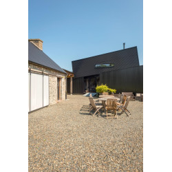 Bardage Tôle sèche ondulée H ond 18mm x L 988mm 25µ