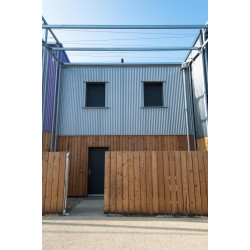 Bardage Tôle sèche ondulée H ond 18mm x L 988mm 25µ