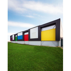 Bardage Tôle sèche ondulée H ond 18mm x L 988mm 25µ