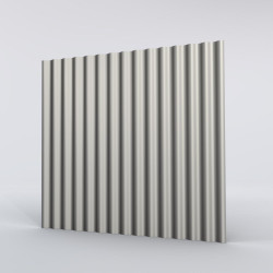 Bardage Tôle sèche ondulée H ond 18mm x L 988mm 25µ