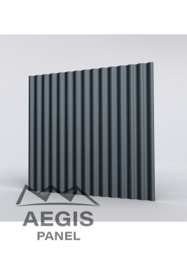 Couverture Tôle sèche ondulée H ond 18mm x L 988mm 25µ