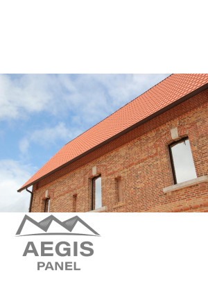 Couverture Panneau Tuile Aquafix  H ond 24mm x L 1100mm 40µ