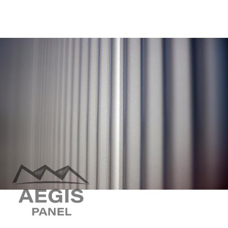 Bardage Tôle sèche ondulée H ond 25mm x L 1035mm 25µ