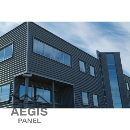 Bardage Tôle sèche ondulée H ond 25mm x L 1035mm 25µ