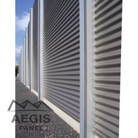 Bardage Tôle sèche ondulée H ond 25mm x L 1035mm 25µ