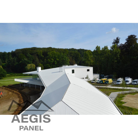 Couverture Tôle sèche ondulée H ond 25mm x L 1035mm 25µ