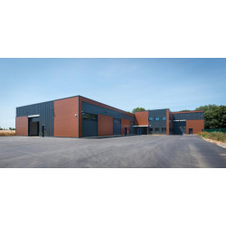 Bardage Tôle sèche nervurée H nerv 25mm x L 1085mm 25µ