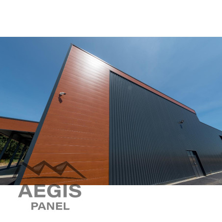 Bardage Tôle sèche nervurée H nerv 25mm x L 1085mm 25µ