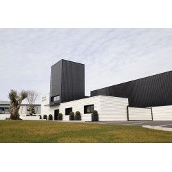 Bardage Tôle sèche nervurée H nerv 25mm x L 1085mm 25µ