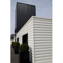 Bardage Tôle sèche nervurée H nerv 25mm x L 1085mm 25µ