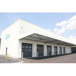 Bardage Tôle sèche nervurée H nerv 25mm x L 1085mm 25µ