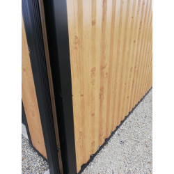 Bardage Tôle sèche nervurée H nerv 25mm x L 1085mm 25µ