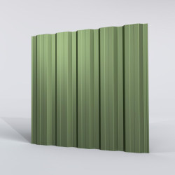 Bardage Tôle sèche (avec renfort) Hnerv 35mm x L 1035mm 25µ