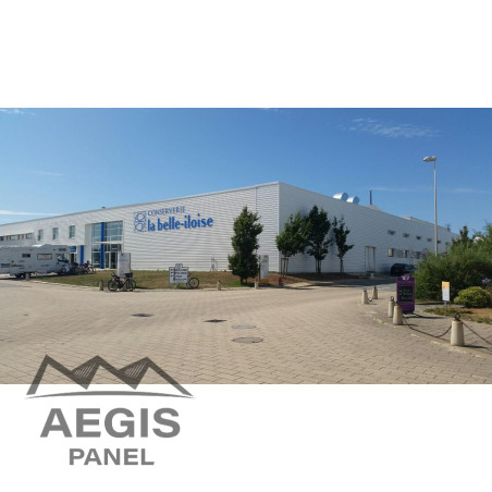 Bardage Tôle sèche Hnerv 40mm x L950mm 25µ