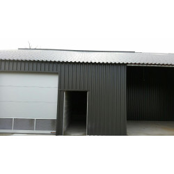 Couverture Tôle sèche Hnerv 40mm x L950mm - 190mm 25µ