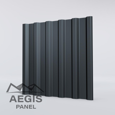 Couverture Tôle sèche Hnerv 40mm x L950mm - 190mm 25µ