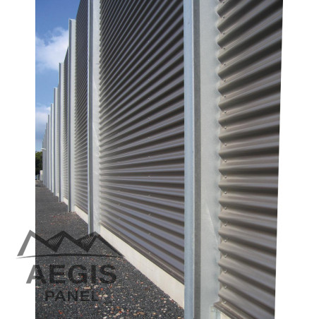 Bardage Tôle sèche ondulée H ond 46mm x L900mm 25µ