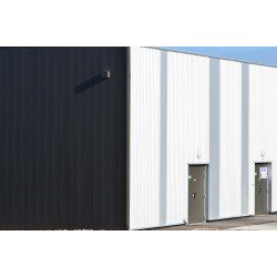 Bardage Tôle sèche ondulée H ond 46mm x L900mm 25µ