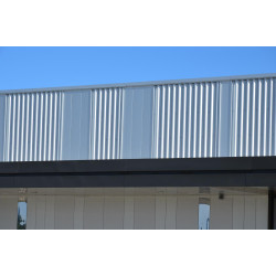 Bardage Tôle sèche ondulée H ond 46mm x L900mm 25µ