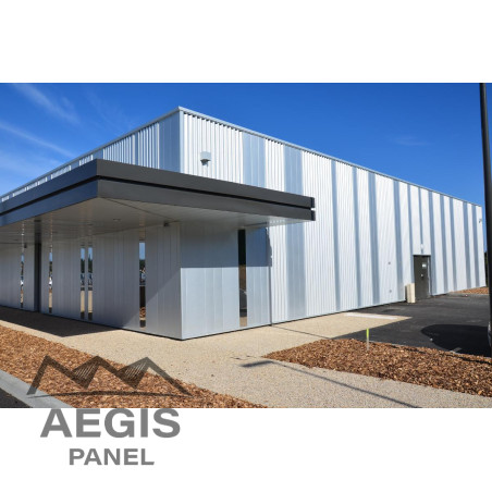 Bardage Tôle sèche ondulée H ond 46mm x L900mm 25µ