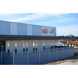 Bardage Tôle sèche ondulée H ond 46mm x L900mm 25µ