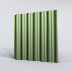 Bardage Tôle sèche ondulée H ond 46mm x L900mm 25µ