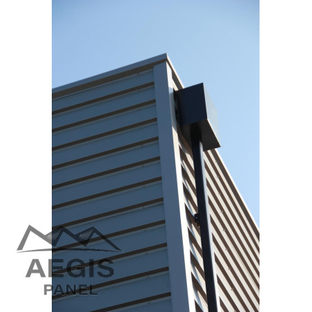 Bardage architectural Breva H 27mm x L 510mm 25µ