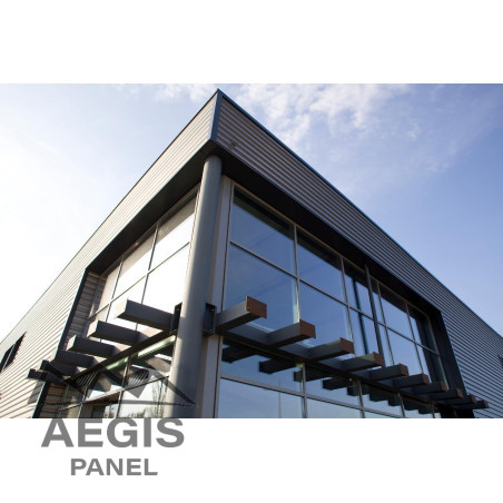 Bardage architectural Breva H 27mm x L 510mm 25µ